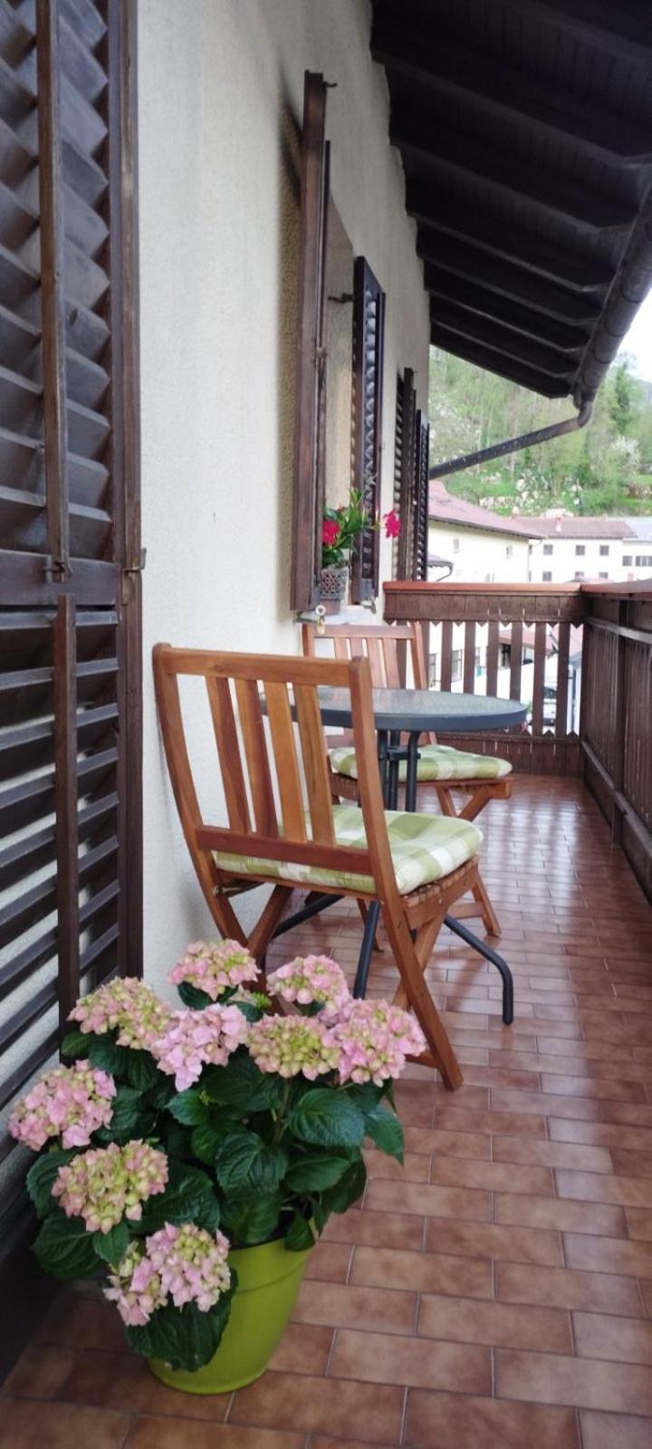 Hisa Lescer Apartment Kobarid Exterior foto